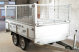 Dubbelas aanhanger | 300×130 cm logo