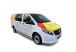 5 Persoons bestelbus met dubbele cabine logo