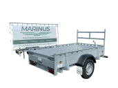 Open aanhanger (enkelasser) | 750 kg