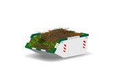 Tuin- en groenafvalcontainer