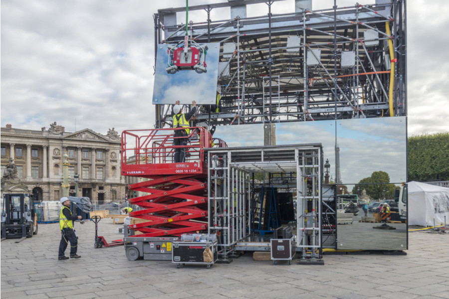Elektrische schaarhoogwerker - 8 meter - LOXAM - 5