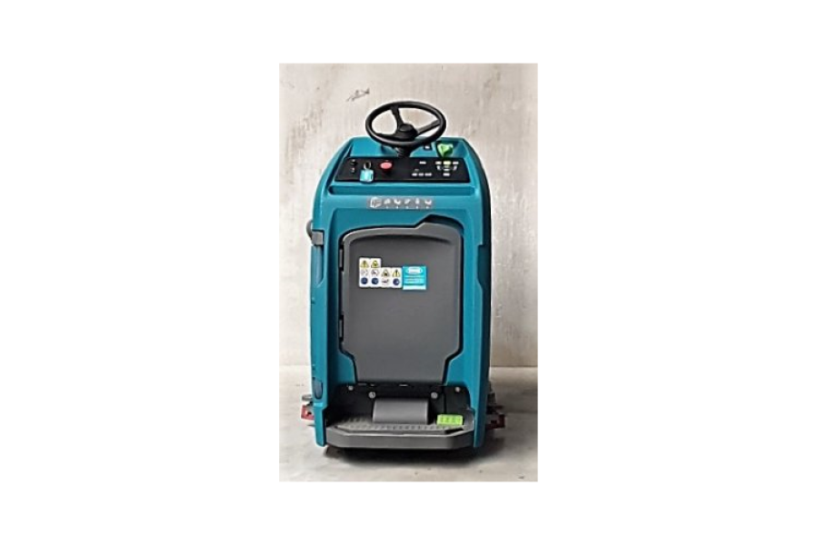 Stand on schrobmachine - HJR Material Handling B.V. - 1