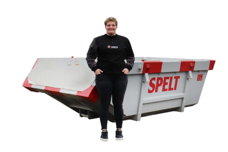 6m³ Dakafvalcontainer - Spelt Afvalinzameling - 2