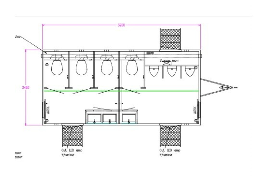 3-1-3 mobiele toiletwagen - Kisteman-events - 4