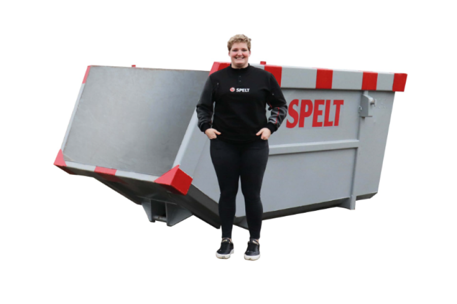 10m³ Dakafvalcontainer - Spelt Afvalinzameling - 2