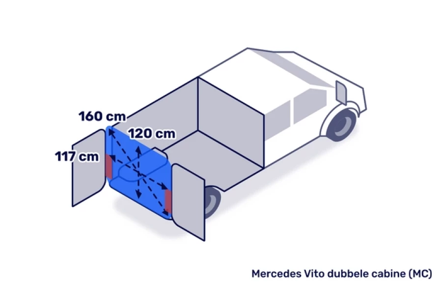 Personenbus met dubbele cabine - Diks Autoverhuur - 2