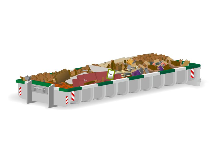 12m³ Grofvuilcontainer - P. van Erp Containers - 3