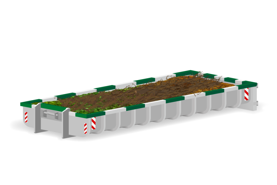 11m³ Tuin- en groenafvalcontainer - Van den Noort B.V. - 3