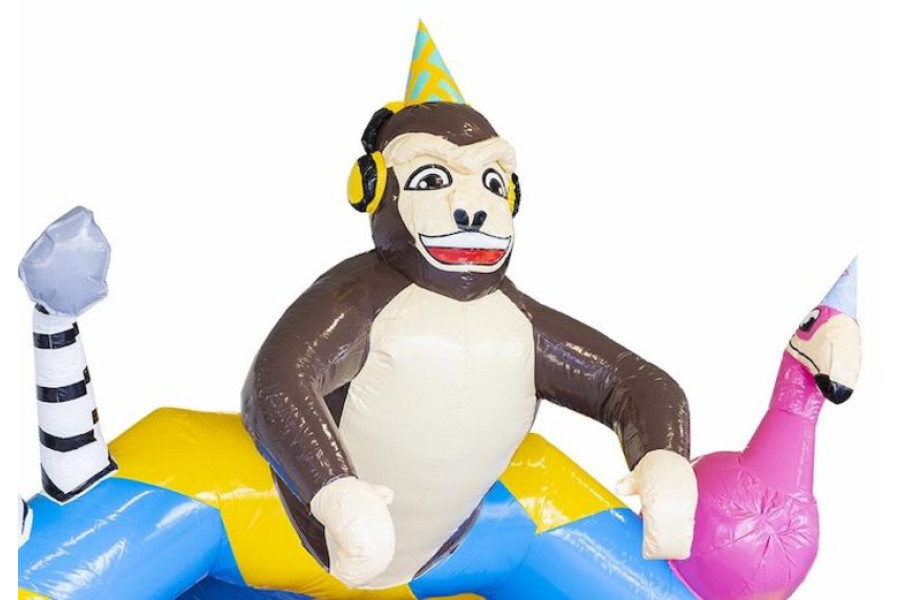 Springkussen 'Animal Party' - Jump-Now - 3