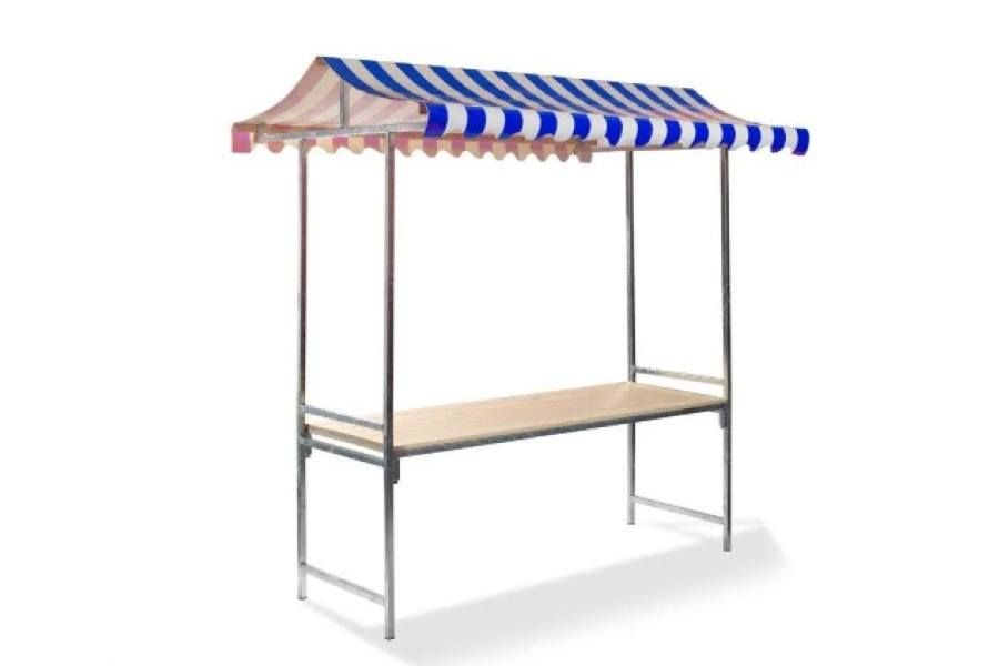 Marktkraam 2m - Partyverhuren.nl - 4