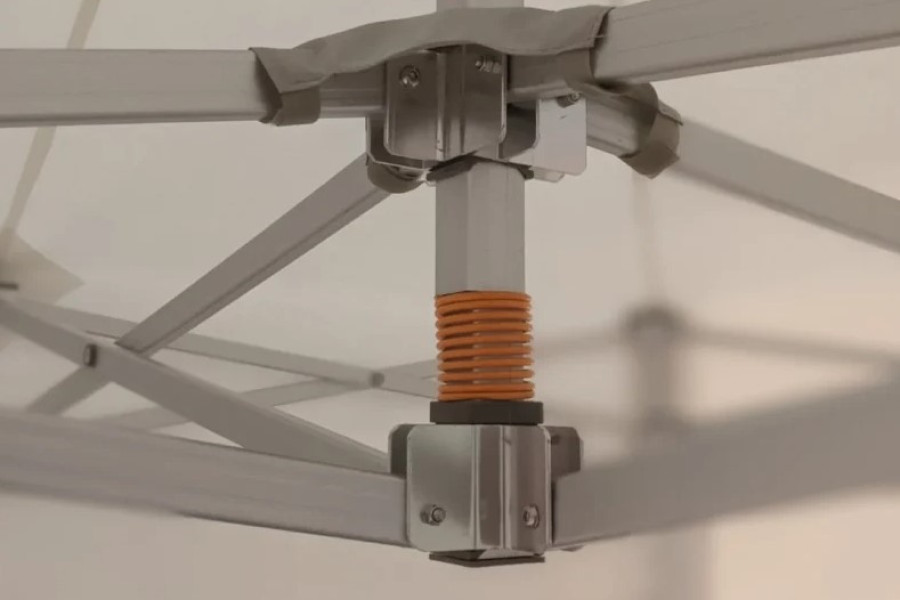 Dubbele partytent | 8 x 4m - Berend Verhuur - 2