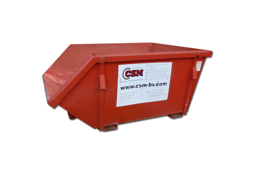 3m³ Schone puinafvalcontainer - Container Service Maasdriel B.V. - 1