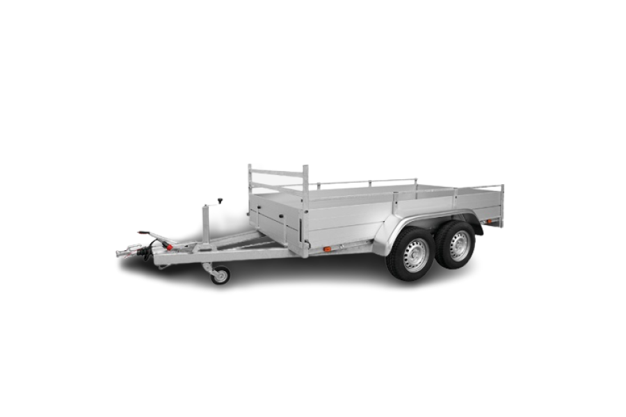 1350 kg open aanhanger - Trekbak - 1