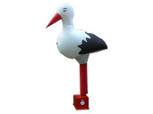 Ooievaar opblaaspop - Huren.nl - 1