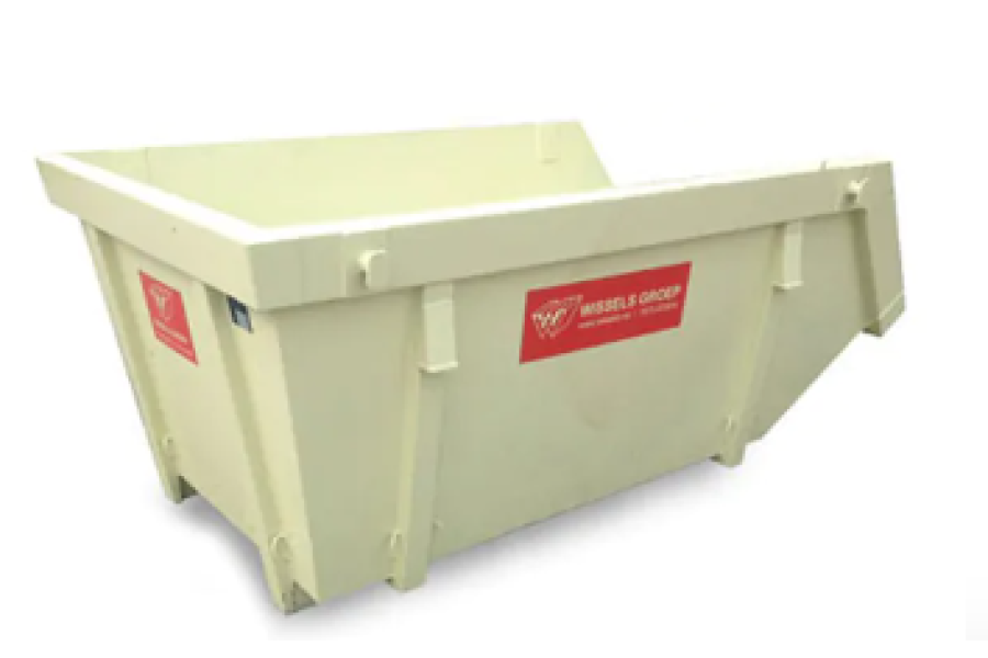 3m³ Bouw- en sloopafvalcontainer - Wissels Afvaltransport - 1