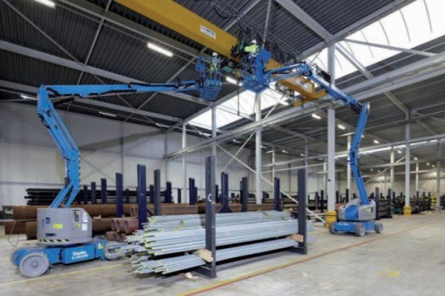 Knikarmtelescoophoogwerker elektrisch - 12,00 meter - De Visser Verhuur - 1