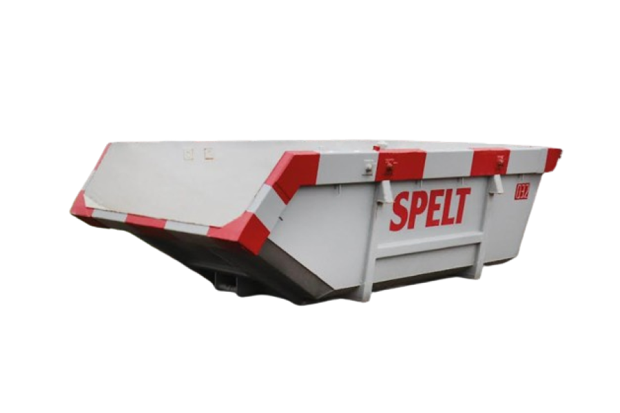 6m³ Houtafvalcontainer - Spelt Afvalinzameling - 1