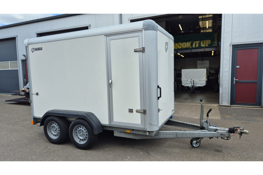 Gesloten dubbelas aanhangwagen - Aanhangwagens Paul Koster - 2