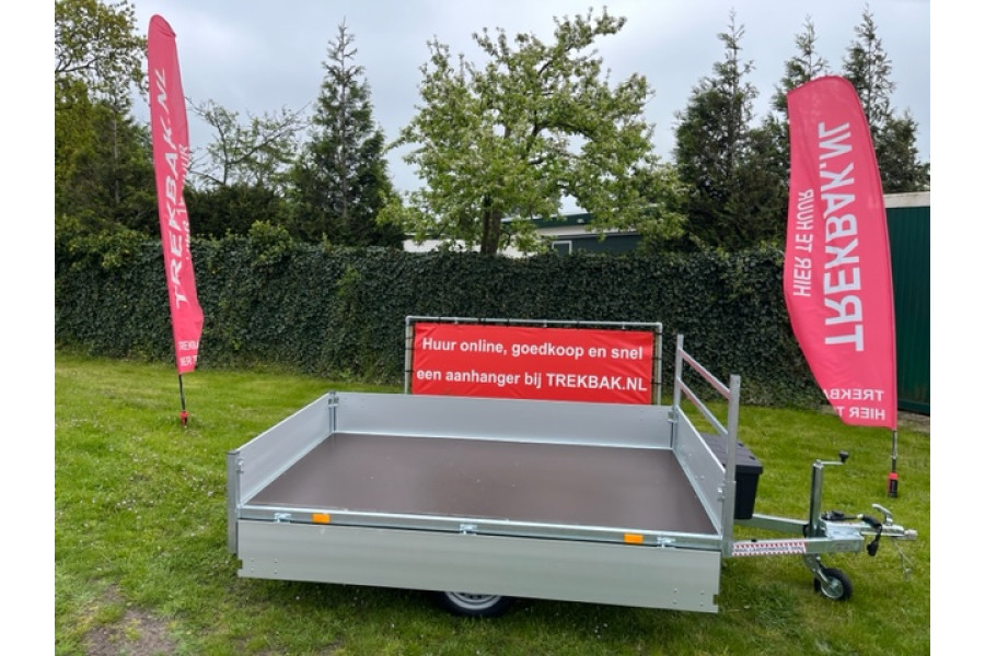 Plateauwagen - Trekbak - 2