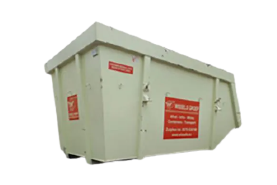 10m³ Afvalcontainer bouw en sloop - Wissels Afvaltransport - 1