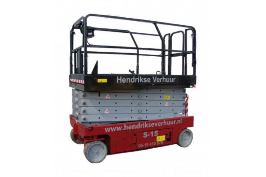16m | Elektrische schaarhoogwerker - Hendrikse Verhuur BV - 2