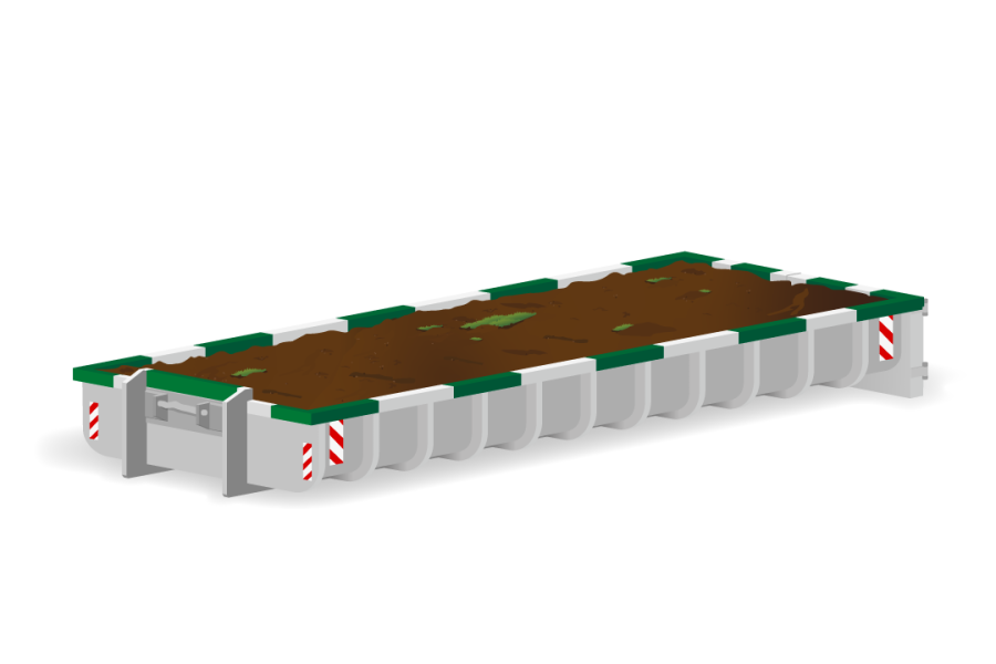 12m³ Grondafvalcontainer - P. van Erp Containers - 3