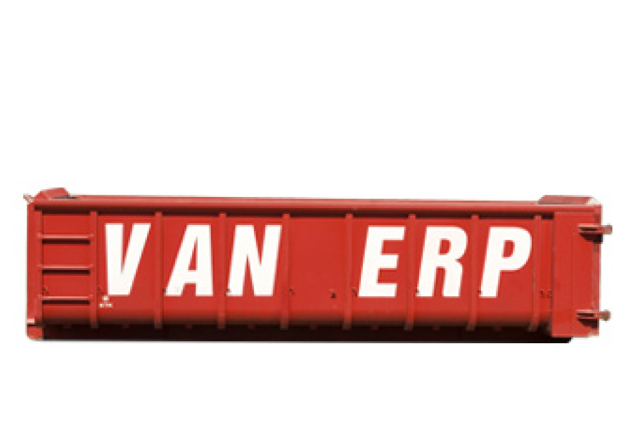 15m³ Open tuin- en groenafvalcontainer - P. van Erp Containers - 1