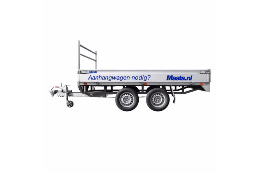 Plateauwagen klein 315x160 cm - Masta Aanhangwagens - 1